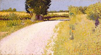 Charles Angrand : Path in the country